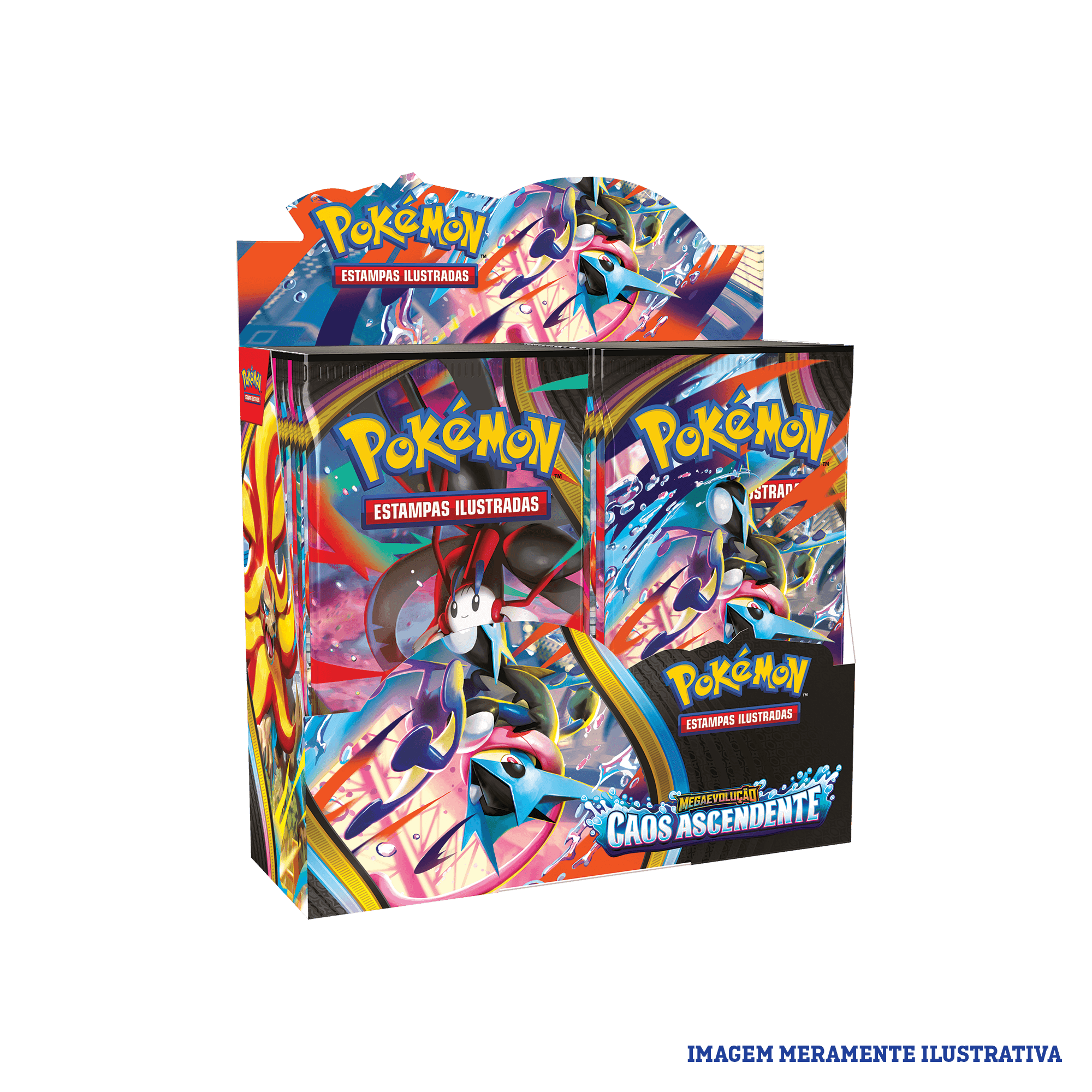 Pokémon Caos Ascendente — Booster box · Português
