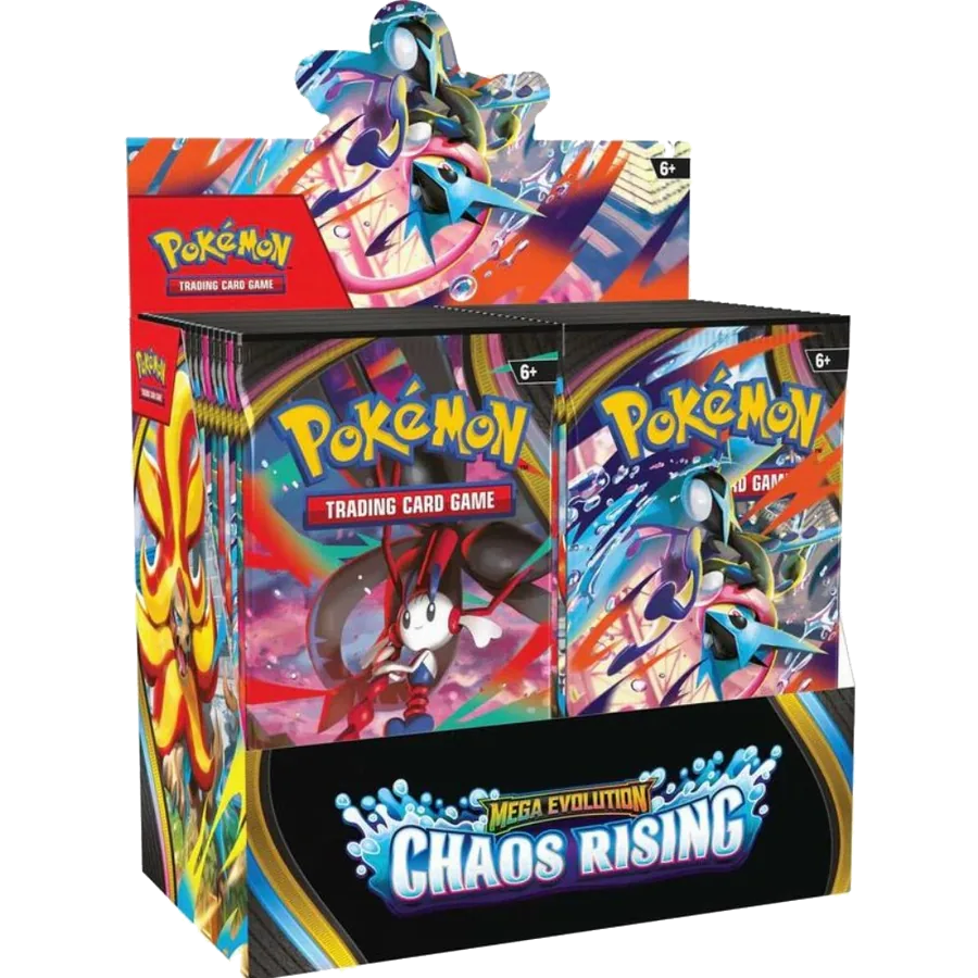 Pokémon Chaos Rising — Booster box · Inglês