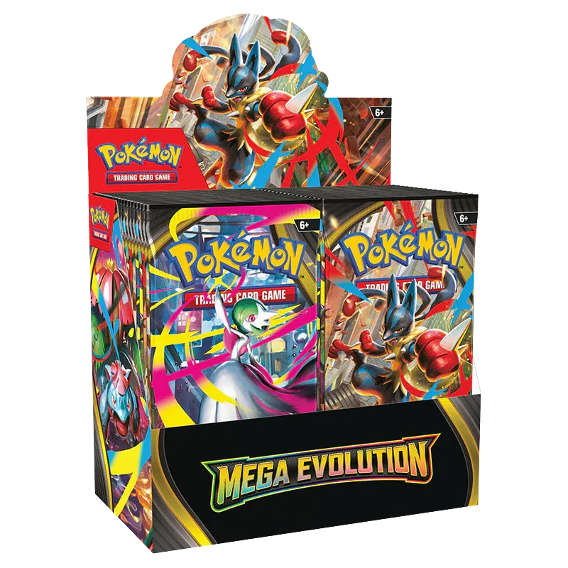 Pokémon Mega Evolution — Booster box · Inglês