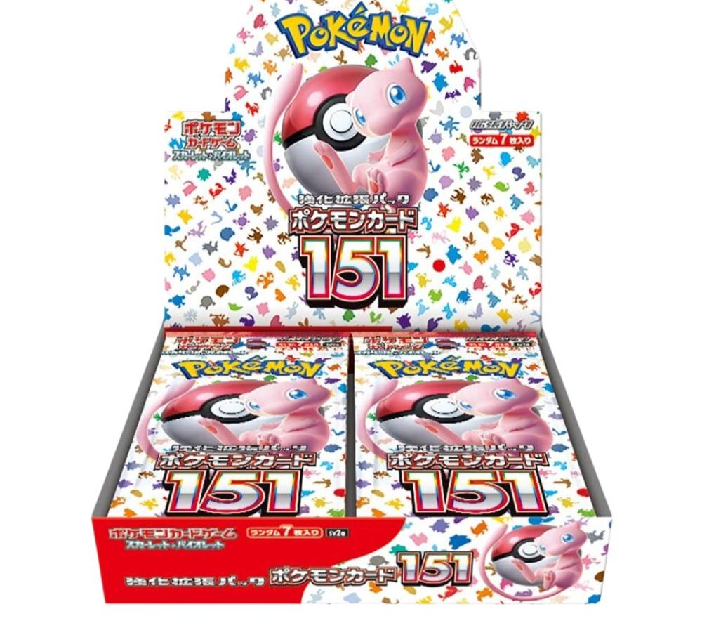 Pokémon Pokémon 151 SV2a — Booster box · Japonês